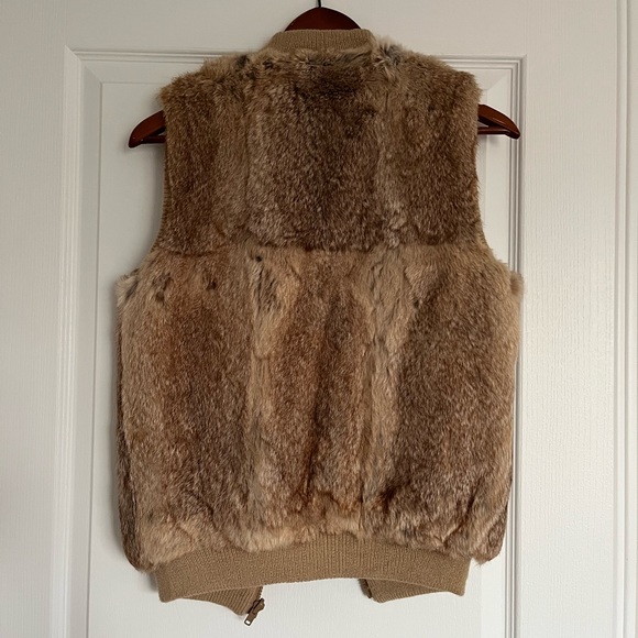 Real fur vest size extra small - Picture 2 of 6